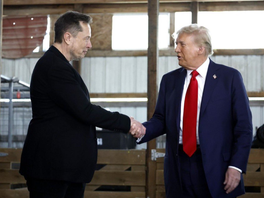 Elon and Trump Image